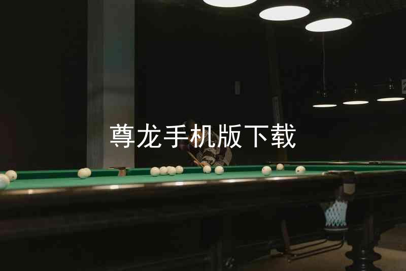 尊龙手机版下载